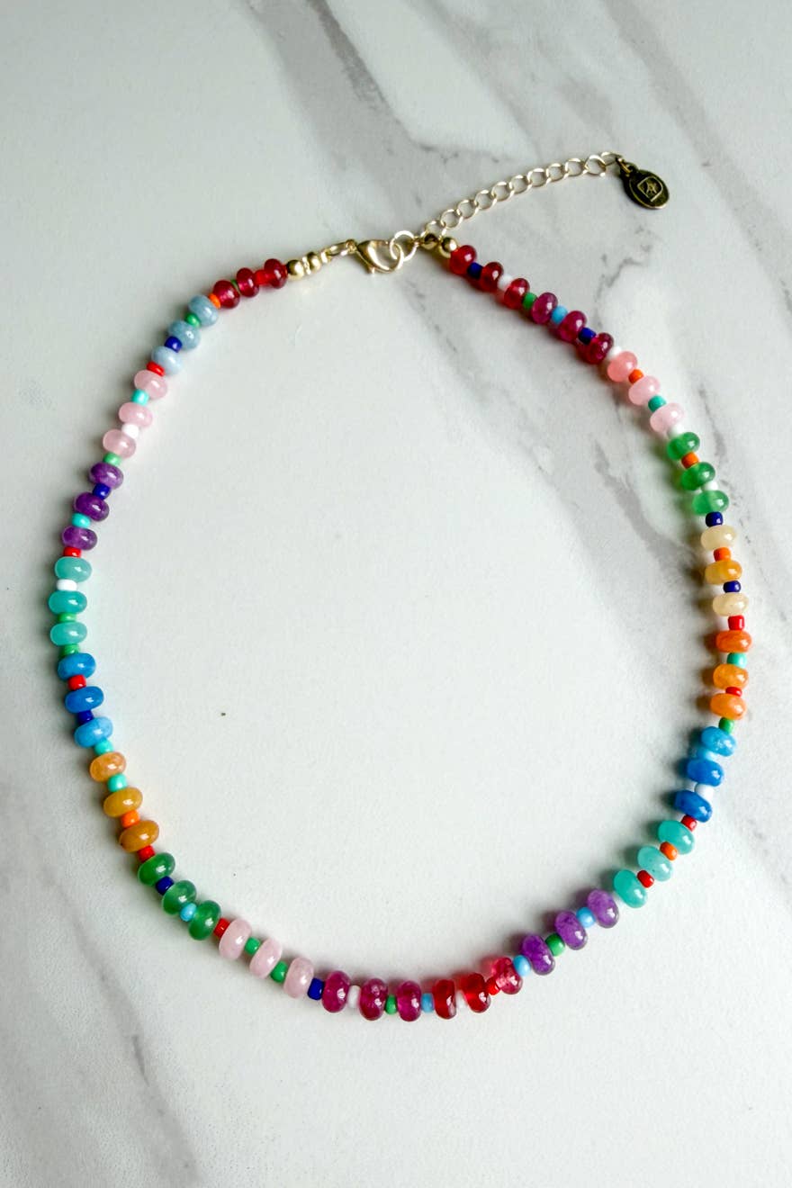 Candy Beaded Necklace