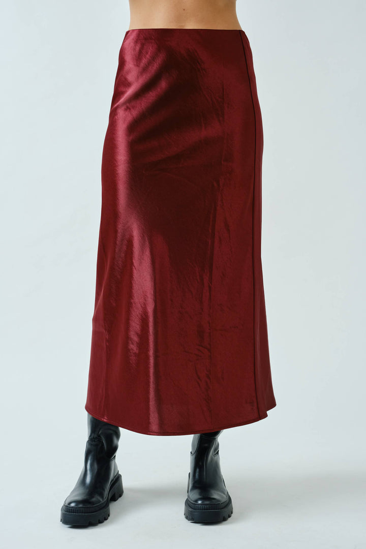 Merlot Midi Skirt