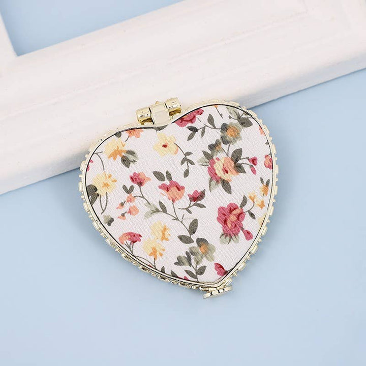 Floral Compact Mirror 🌸