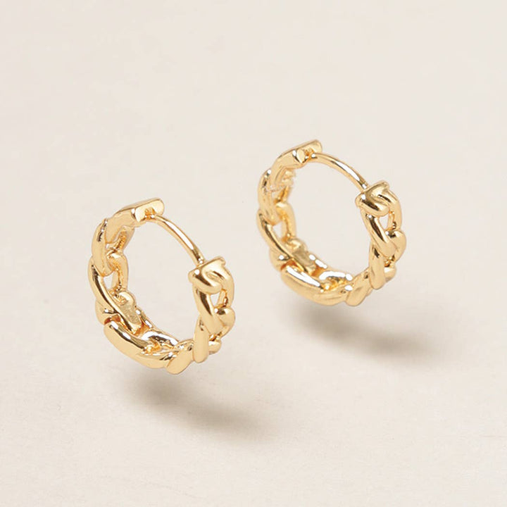 Kate Link Hoop Earrings