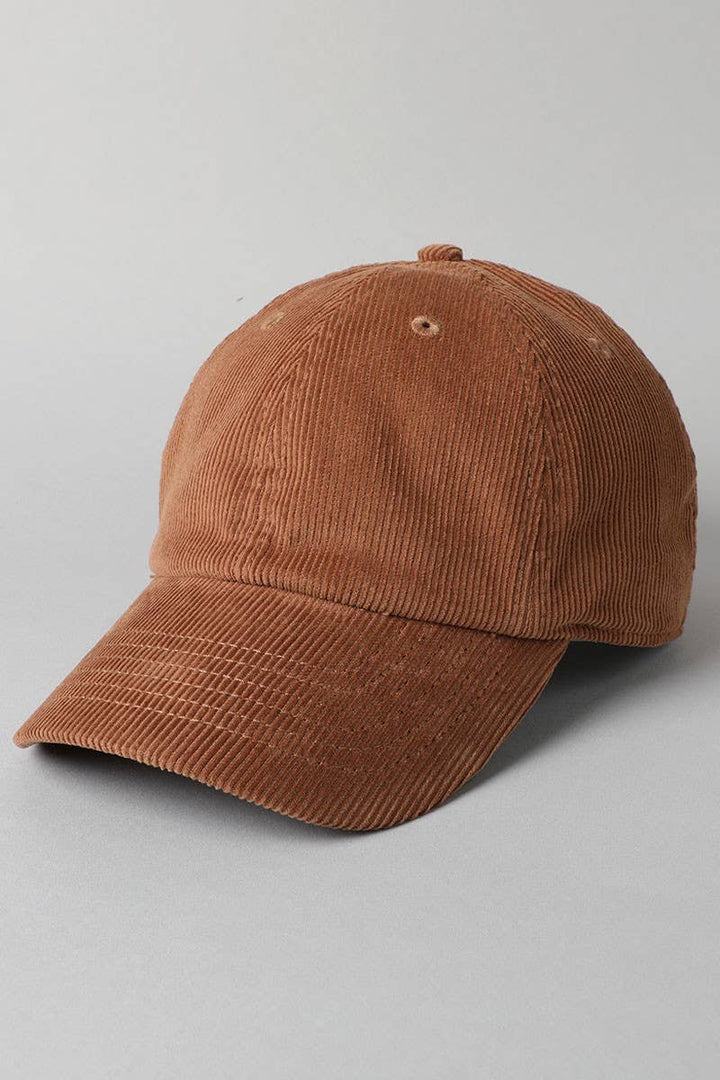 Corduroy Baseball Dad Hat