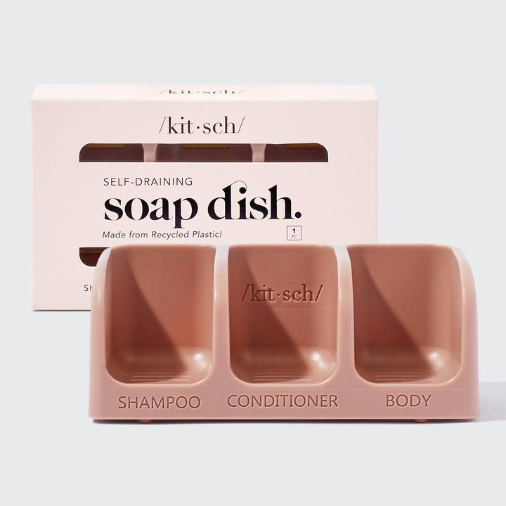 Self-draining Soap Kitsch Bar Dish