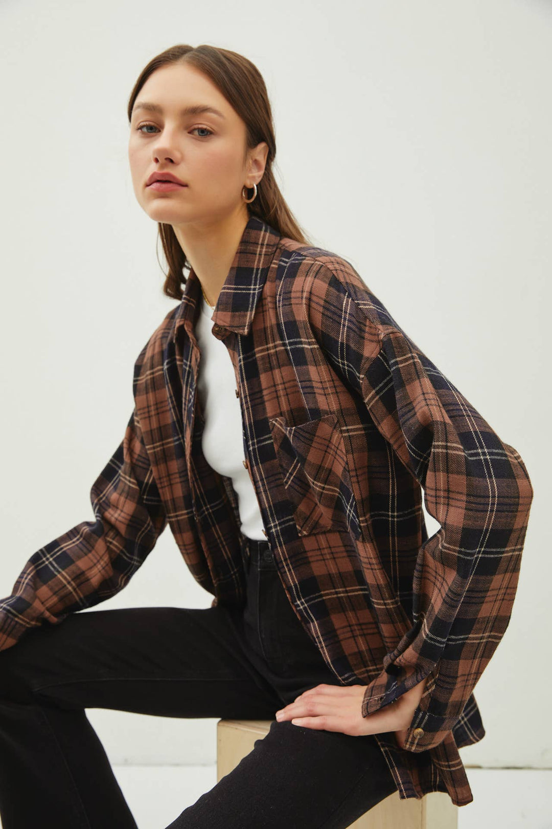 Allie Oversized Flannel