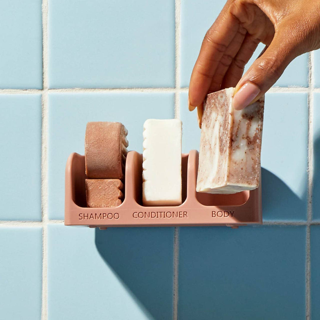 Self-draining Soap Kitsch Bar Dish