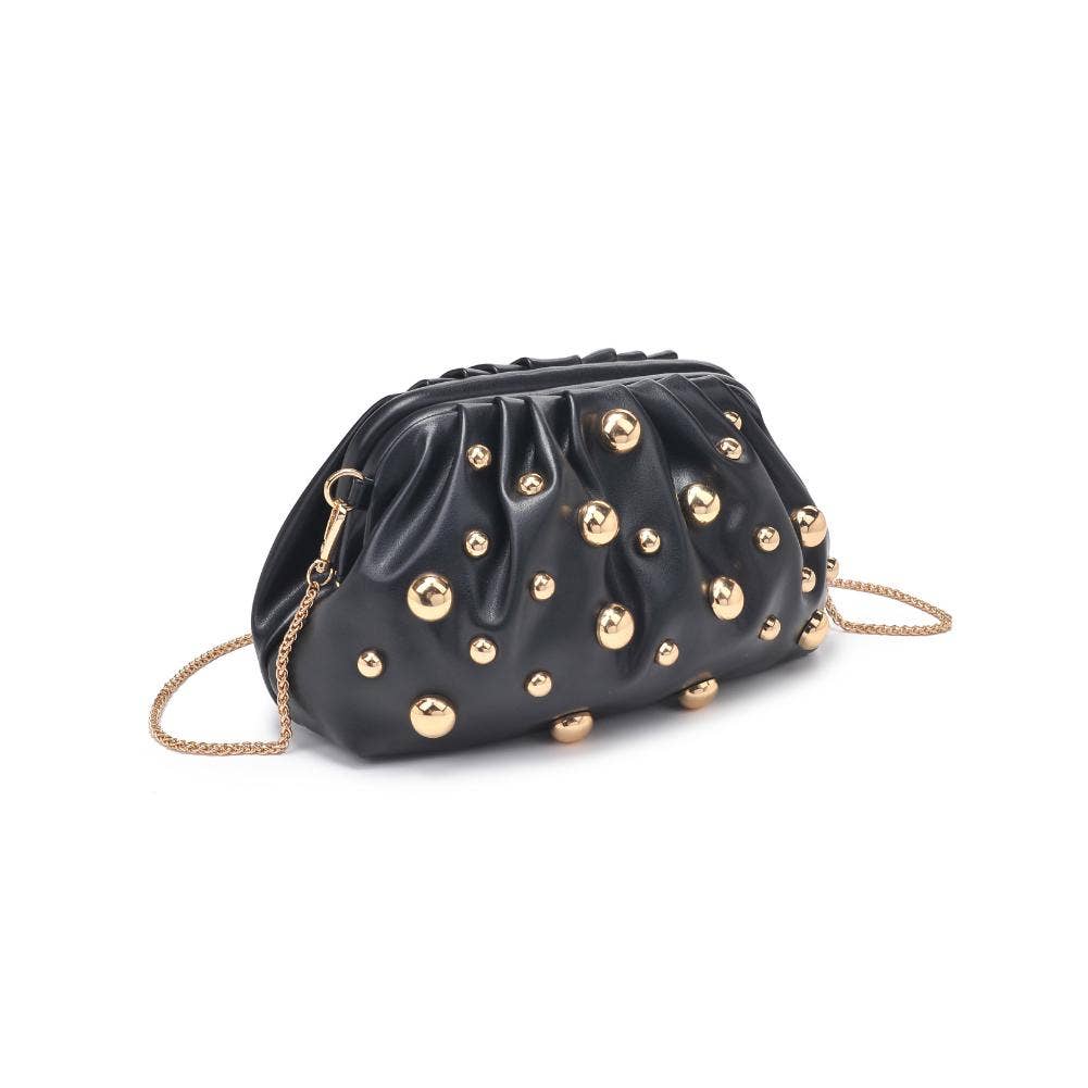 Carey Studded Clutch