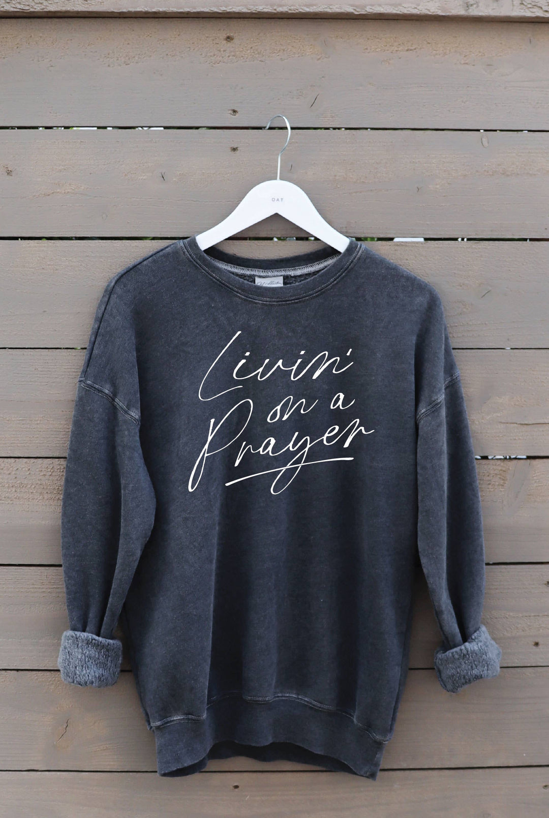 Livin' On A Prayer Crew Sweatshirt