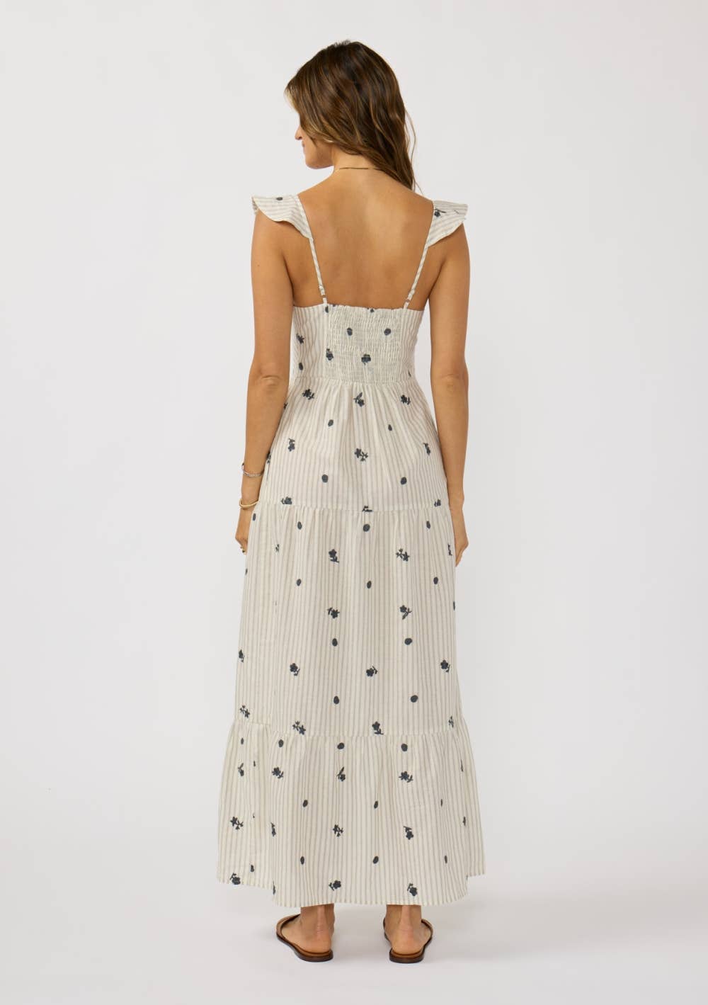 Seaside Bloom Maxi Dress
