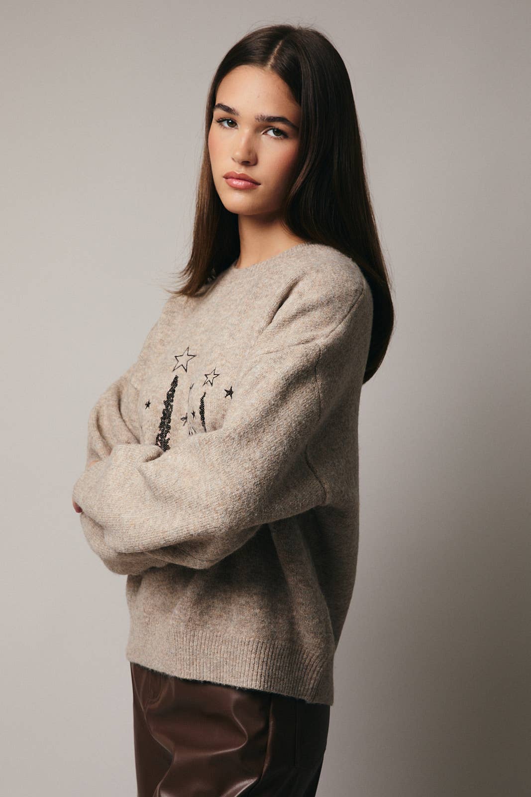 Starlit Pines Sweater