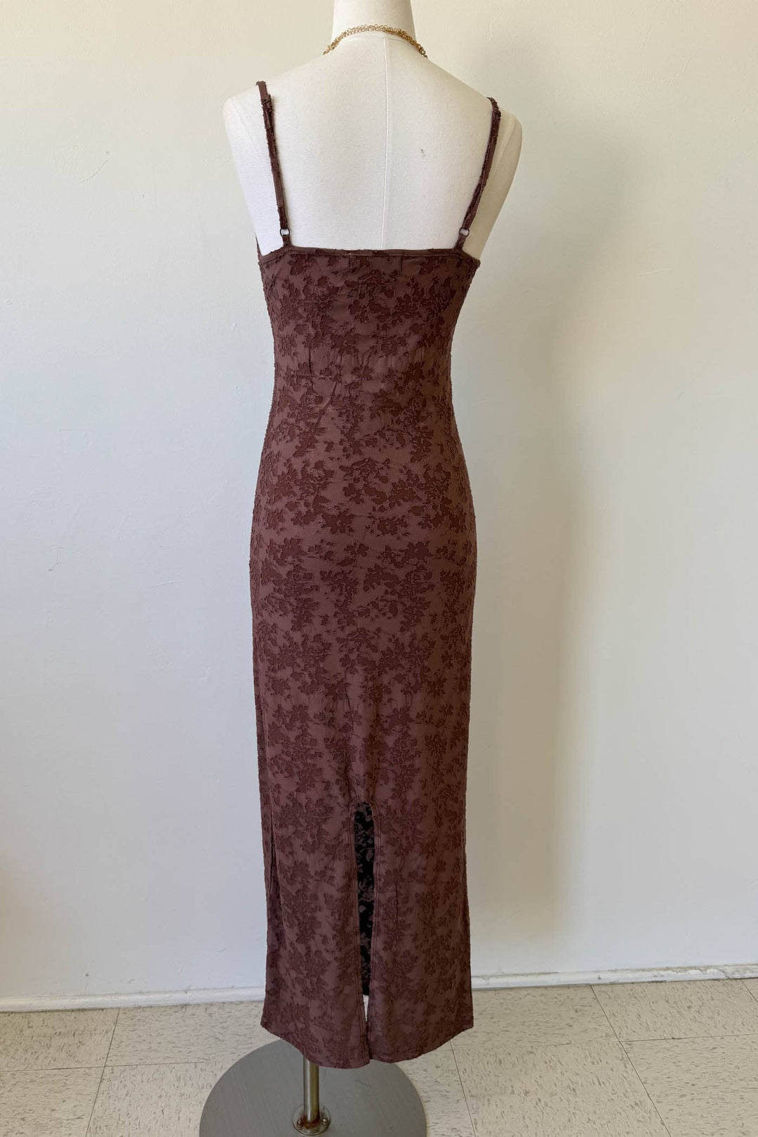 Hazel Keyhole Maxi Dress