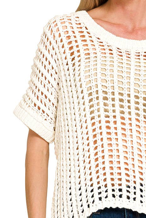 Breeze Crochet Top