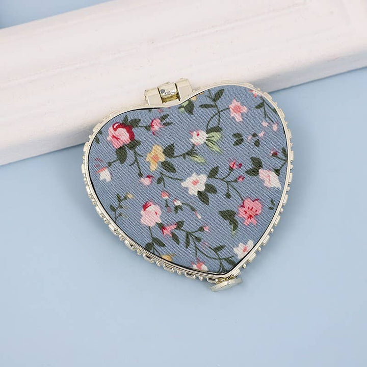 Floral Compact Mirror 🌸