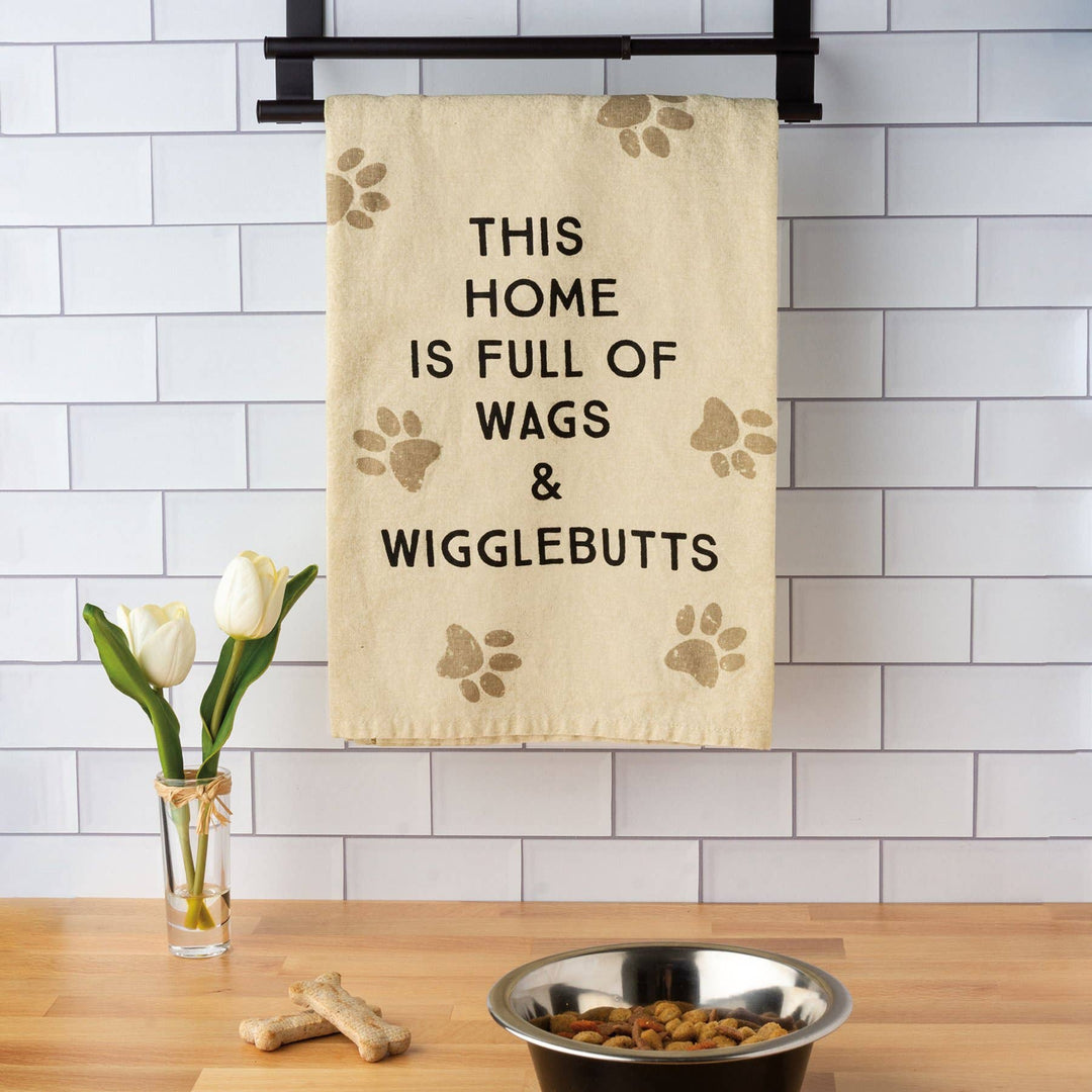 Full Of Wags & Wigglebutts Kitchen Towel