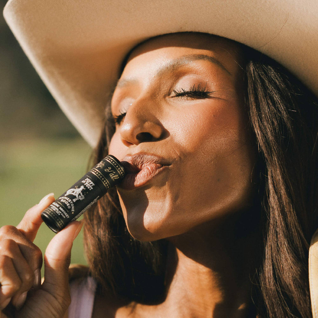 Poppy & Pout Lip Balm-Wildin' Whiskey