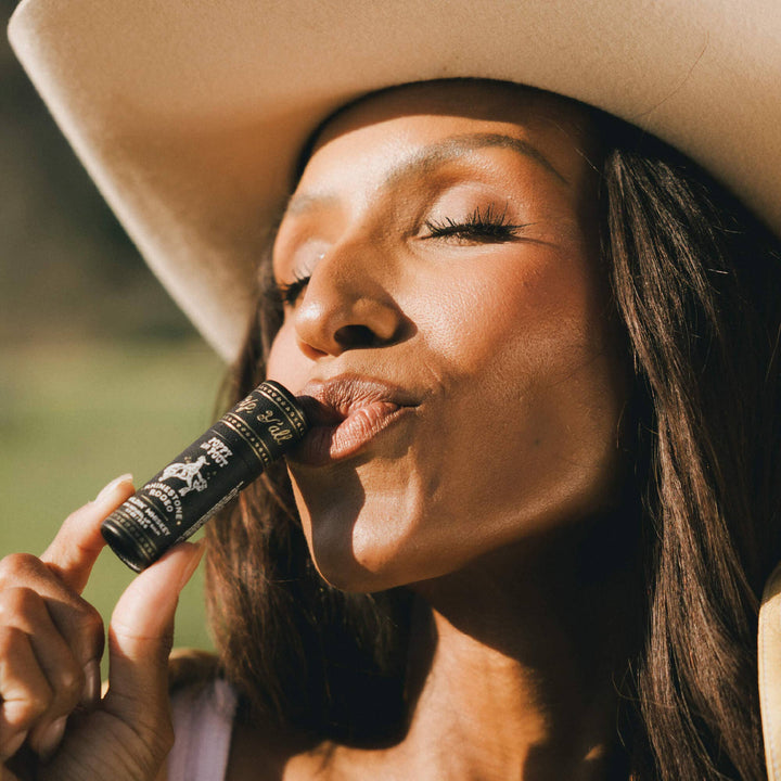 Poppy & Pout Lip Balm-Wildin' Whiskey