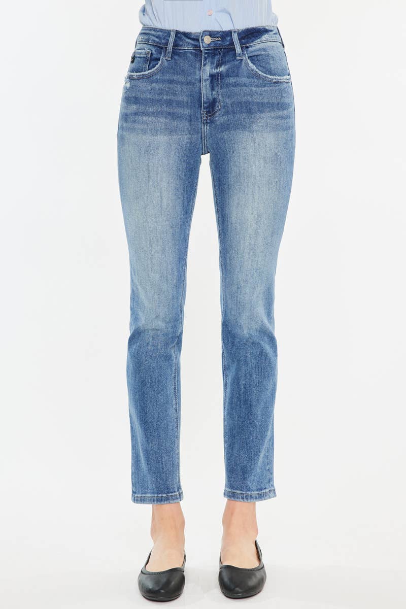 Maddy Slim Straight Jeans