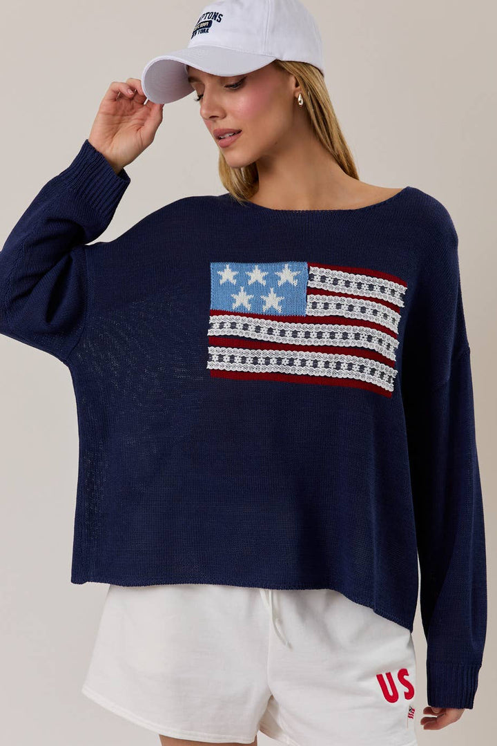 American Summer Lightweight Sweater