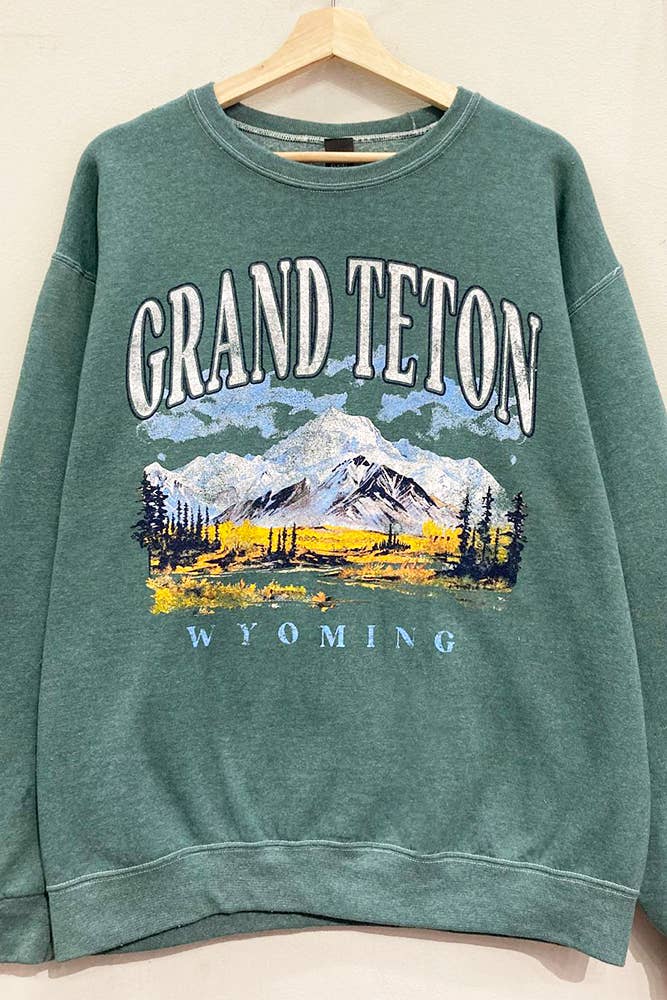 Grand Teton Graphic Sweatshirt {Preorder}