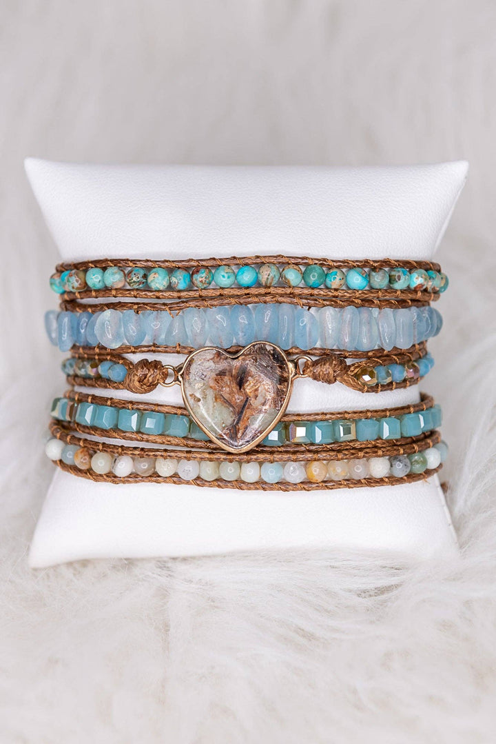 Heart Wrap Bracelet
