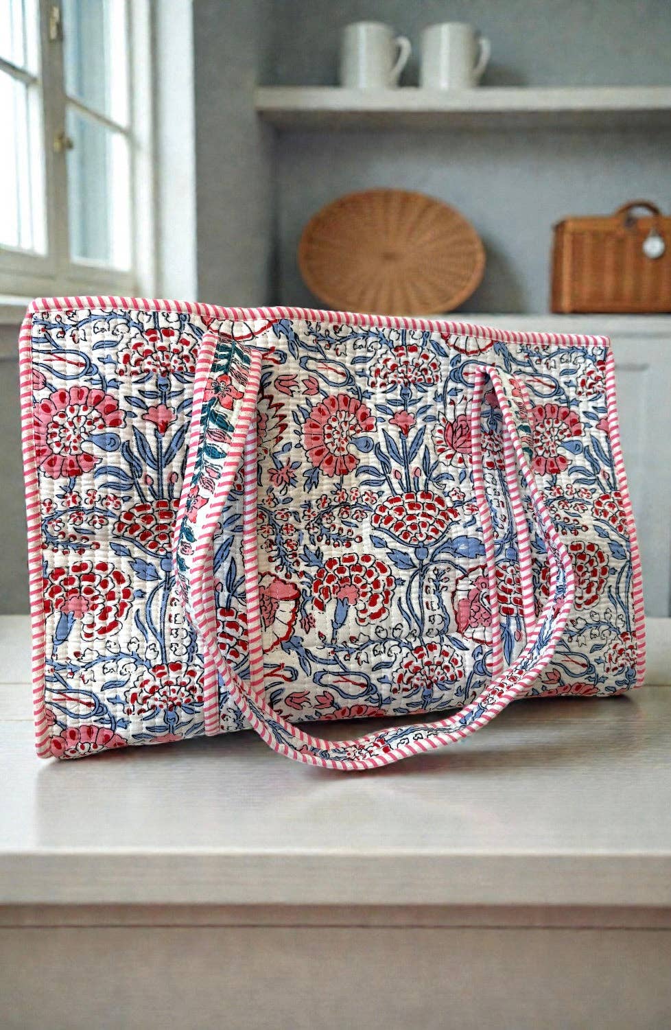 Millie Quilted Tote Bag