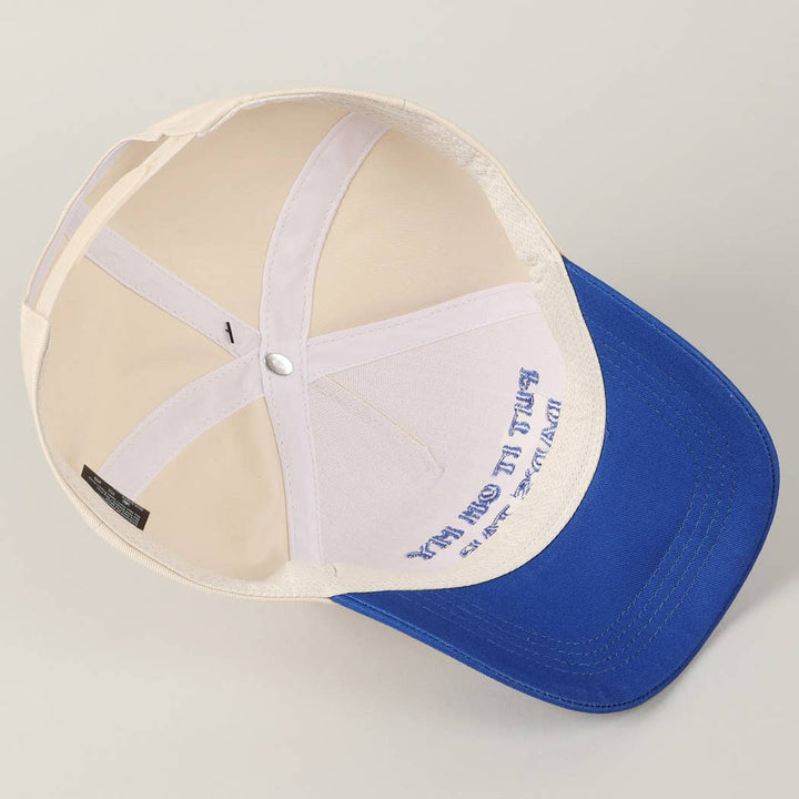 Put It On My Dad's Tab Embroidery Two-Tone Hat