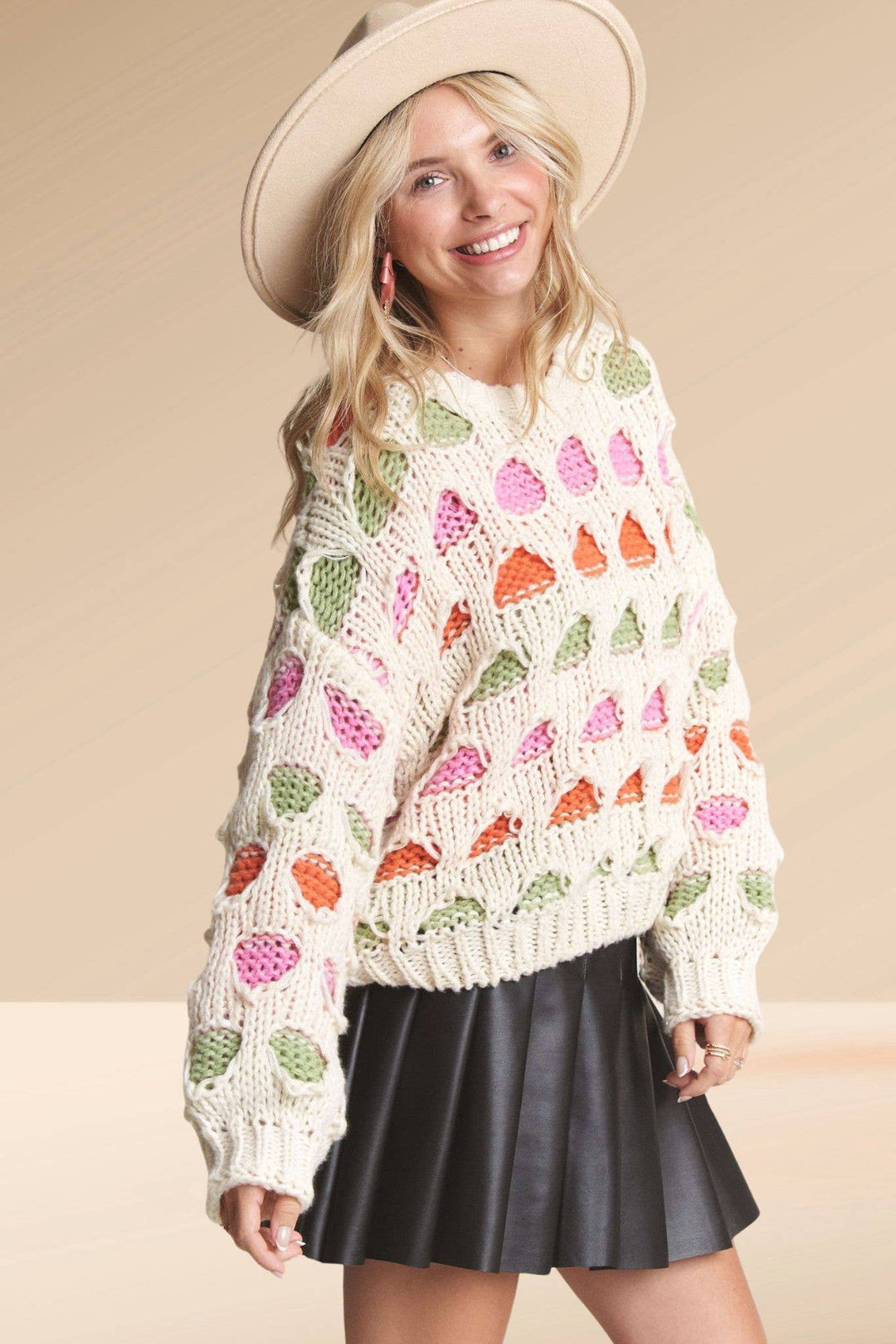 Holly Multi Knit Sweater