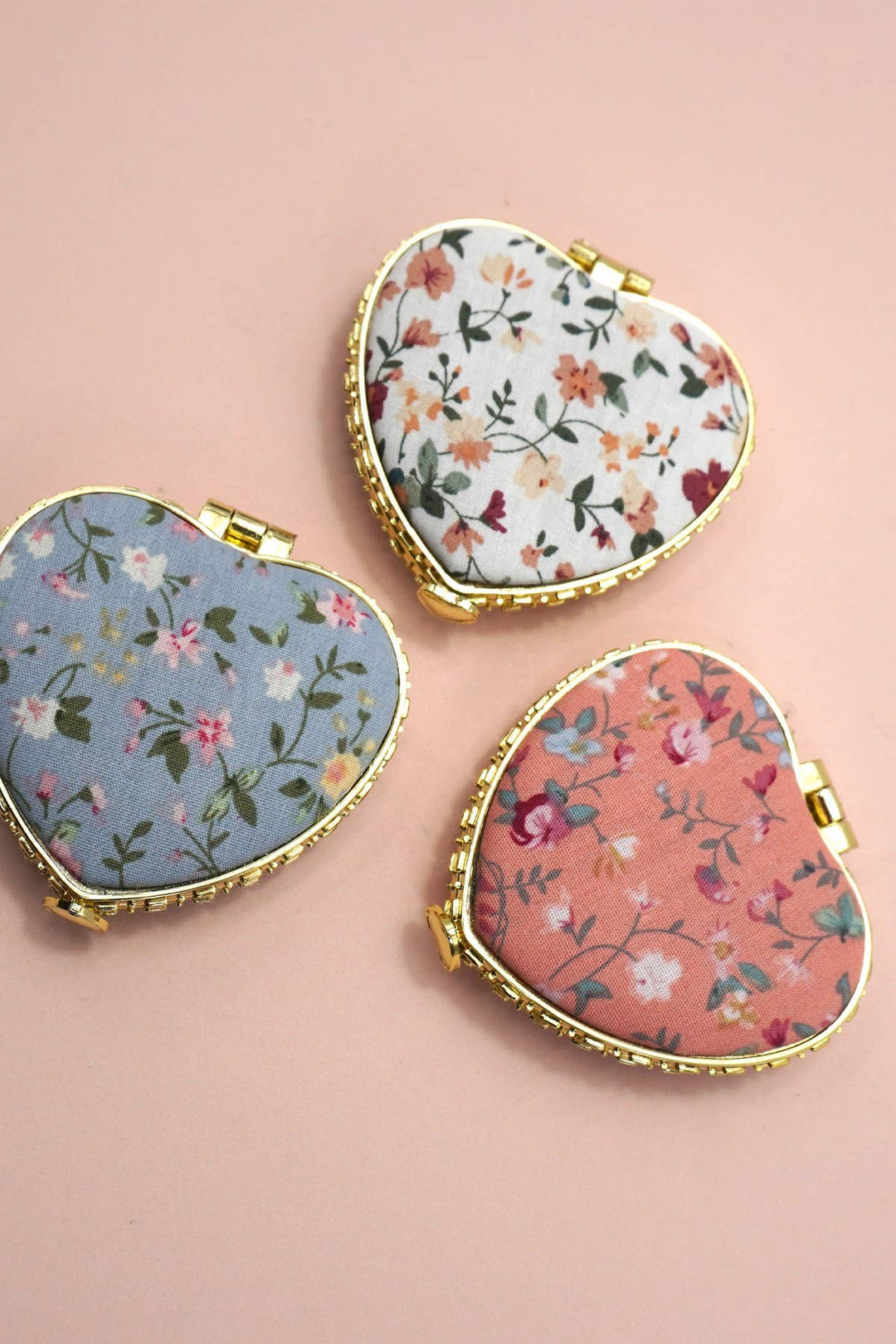Floral Compact Mirror 🌸