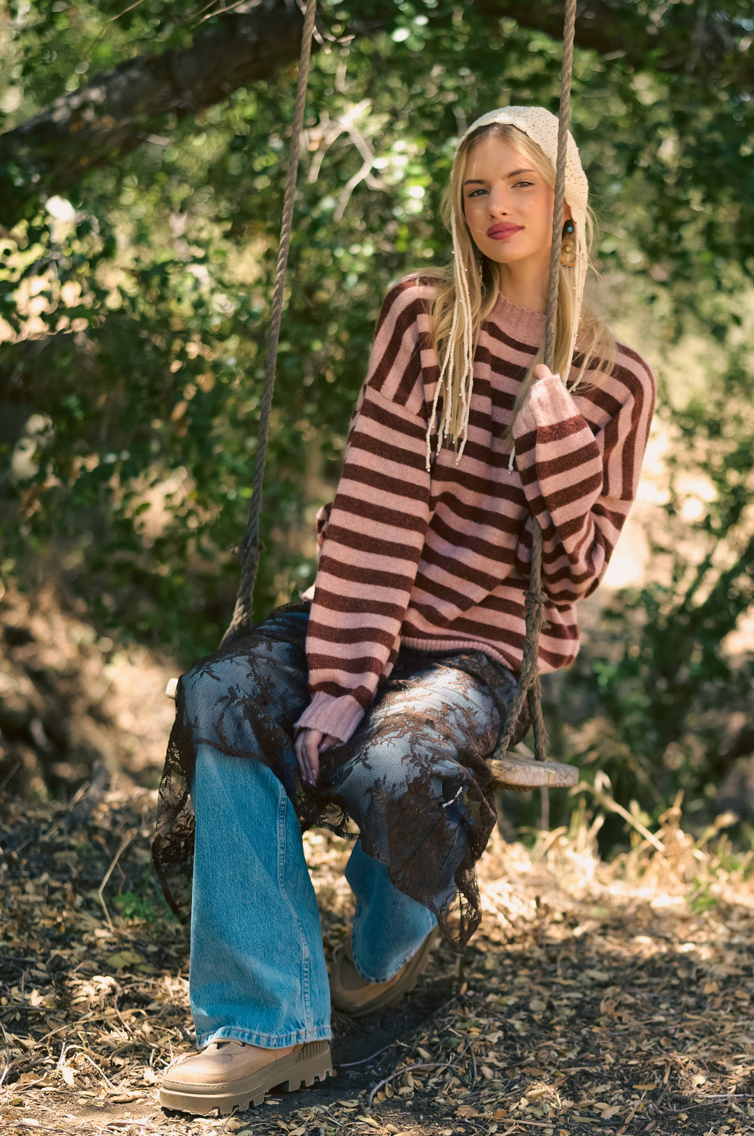 Russet Stripe Sweater