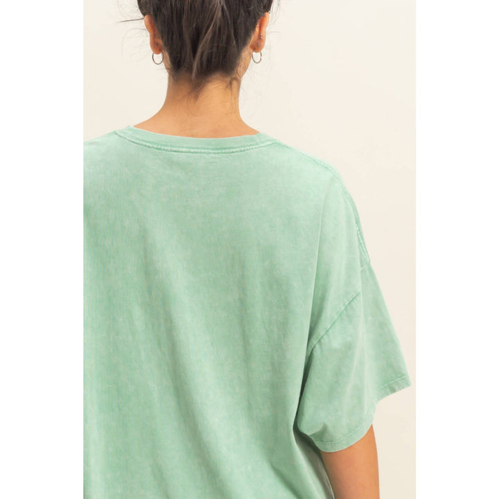 Mineral Wash Oversized Tee