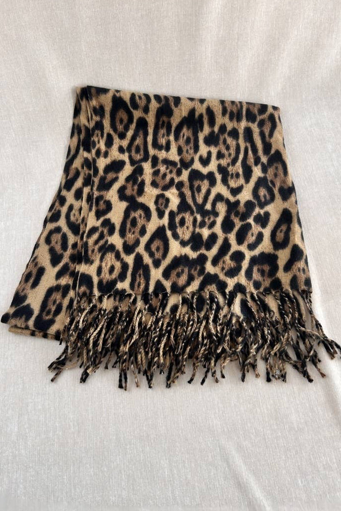 Lola Leopard Scarf