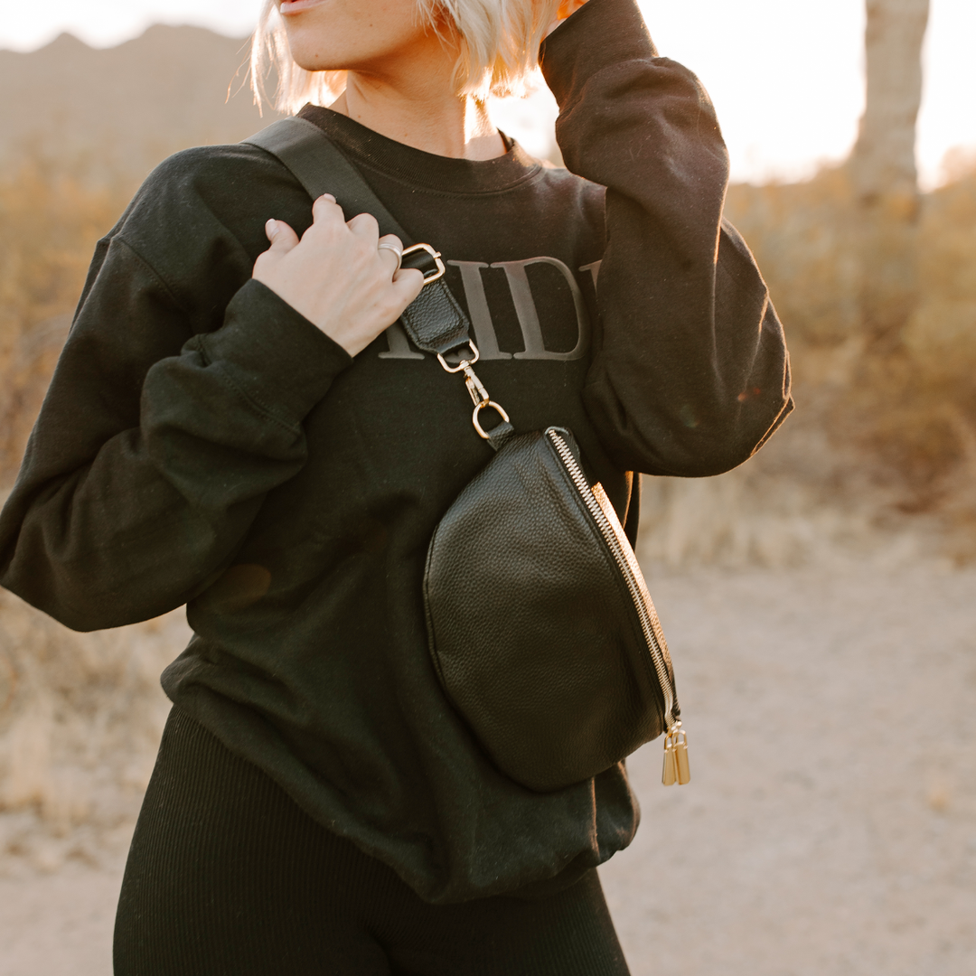 Coco Leather Crossbody Bag