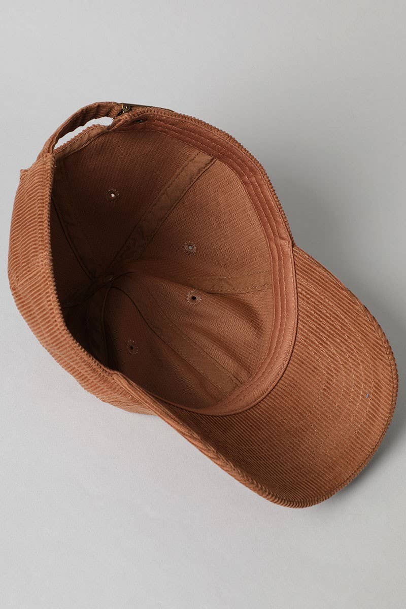 Corduroy Baseball Dad Hat