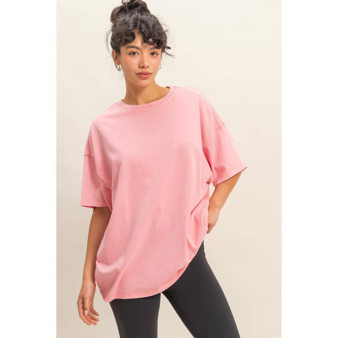 Mineral Wash Oversized Tee