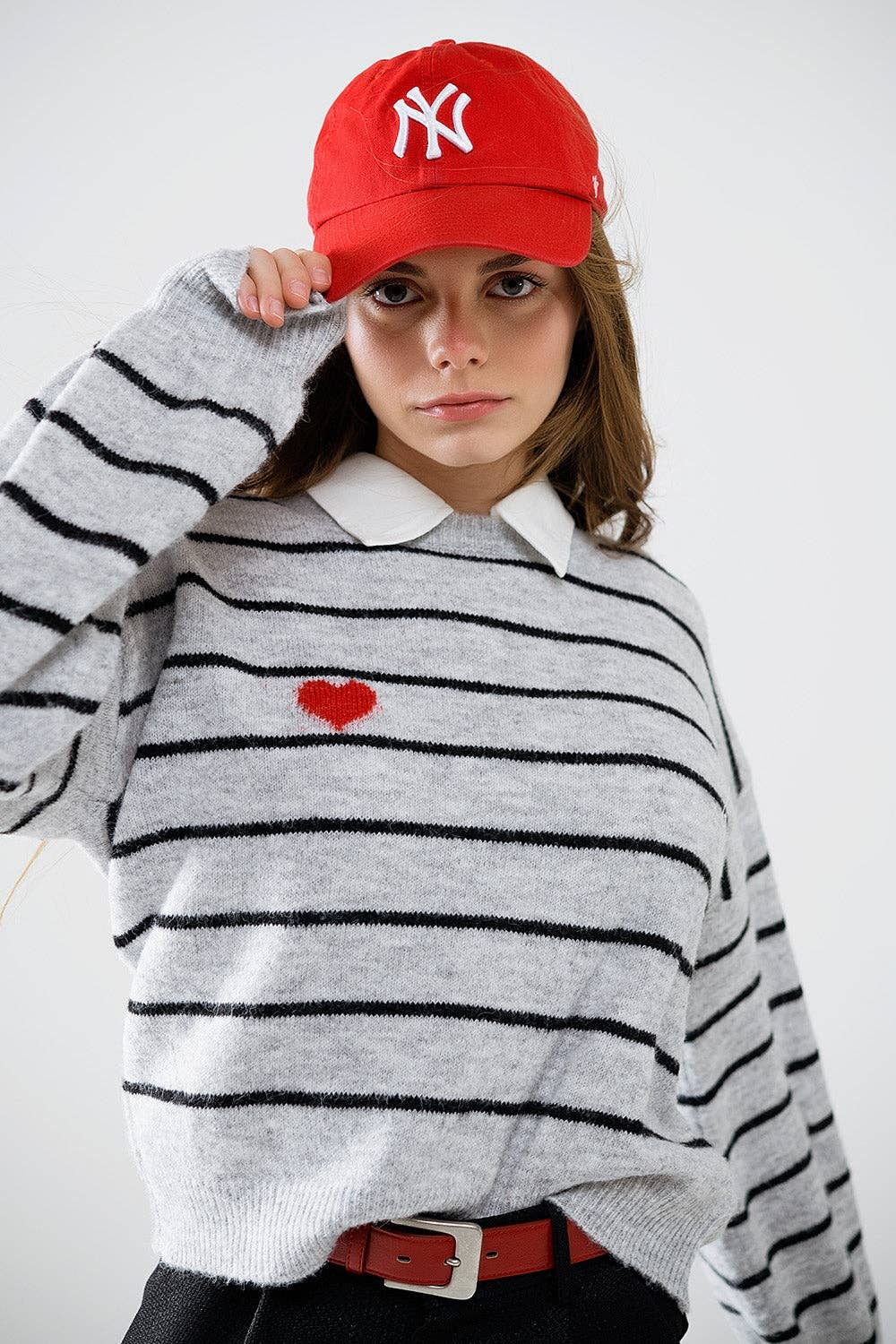 Cordelia Sweater With Heart Detail