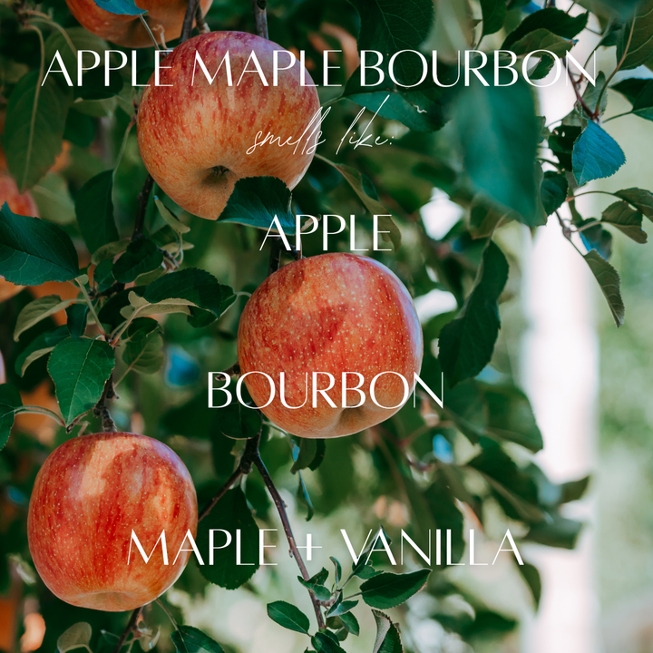 Apple Maple Bourbon - 3 Wick Candle