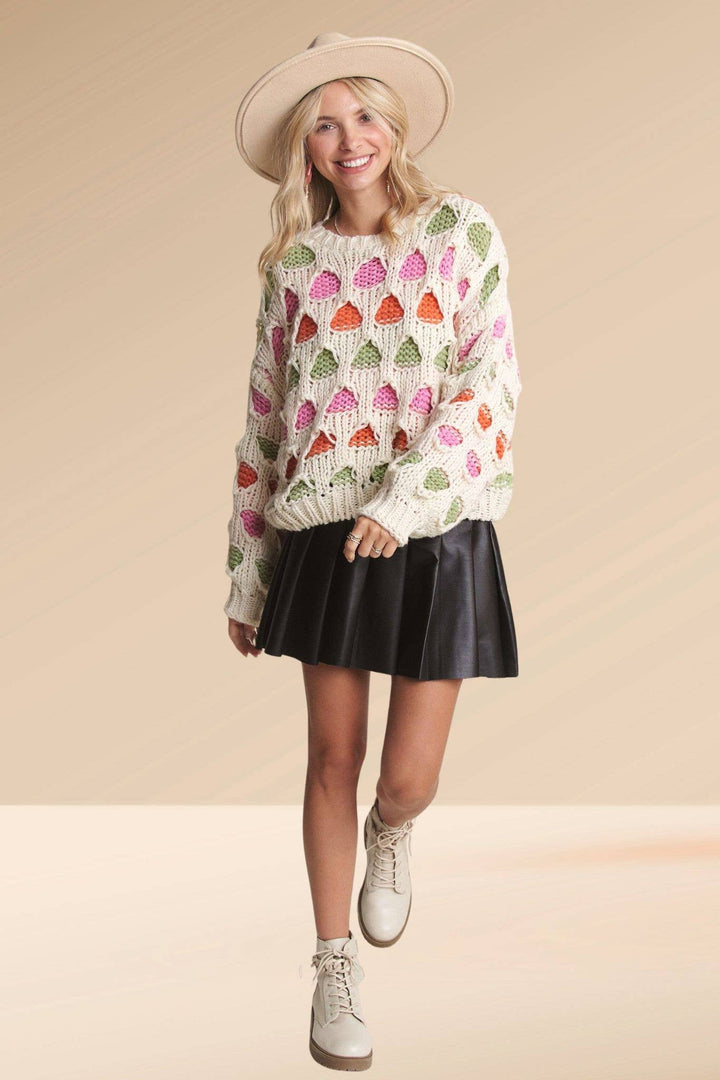 Holly Multi Knit Sweater