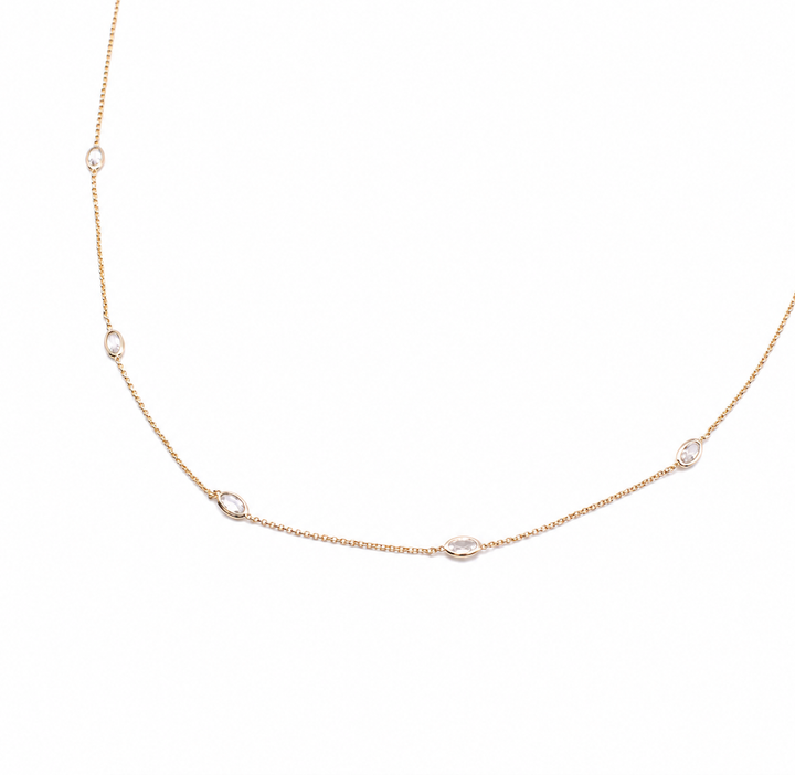 Haven CZ Bead Necklace