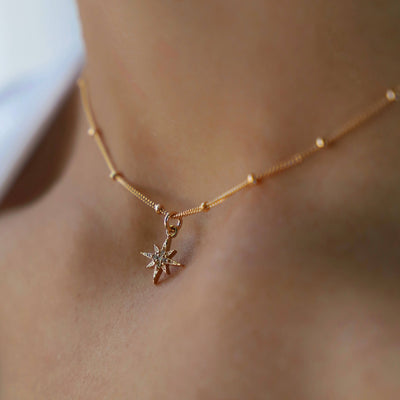 Katie Waltman Starburst Choker Necklace