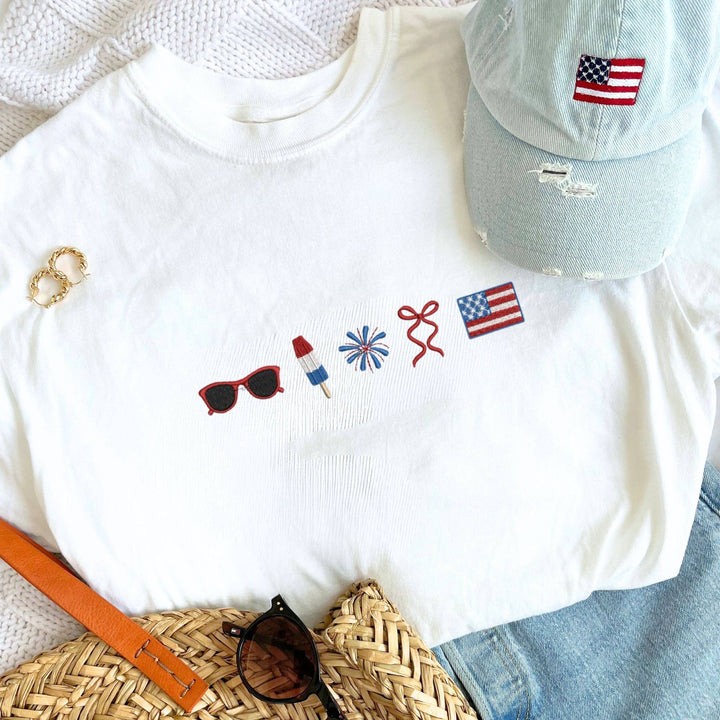 USA Icons Comfort Colors Tee