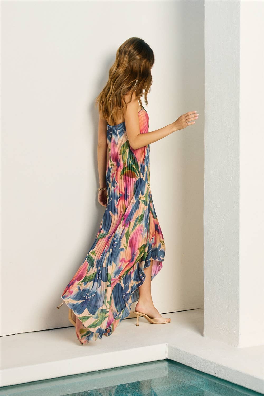 Lapis Bloom Maxi Dress {Preorder}