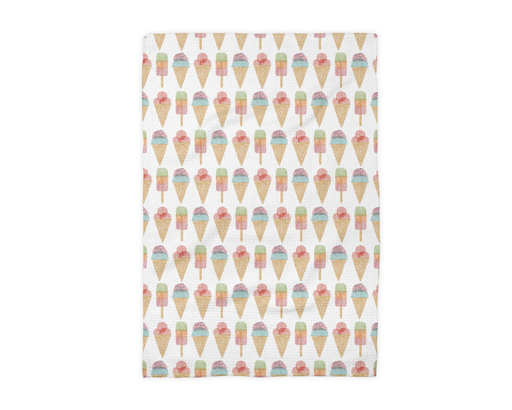 Ice Cream Summer Kitchen Towel