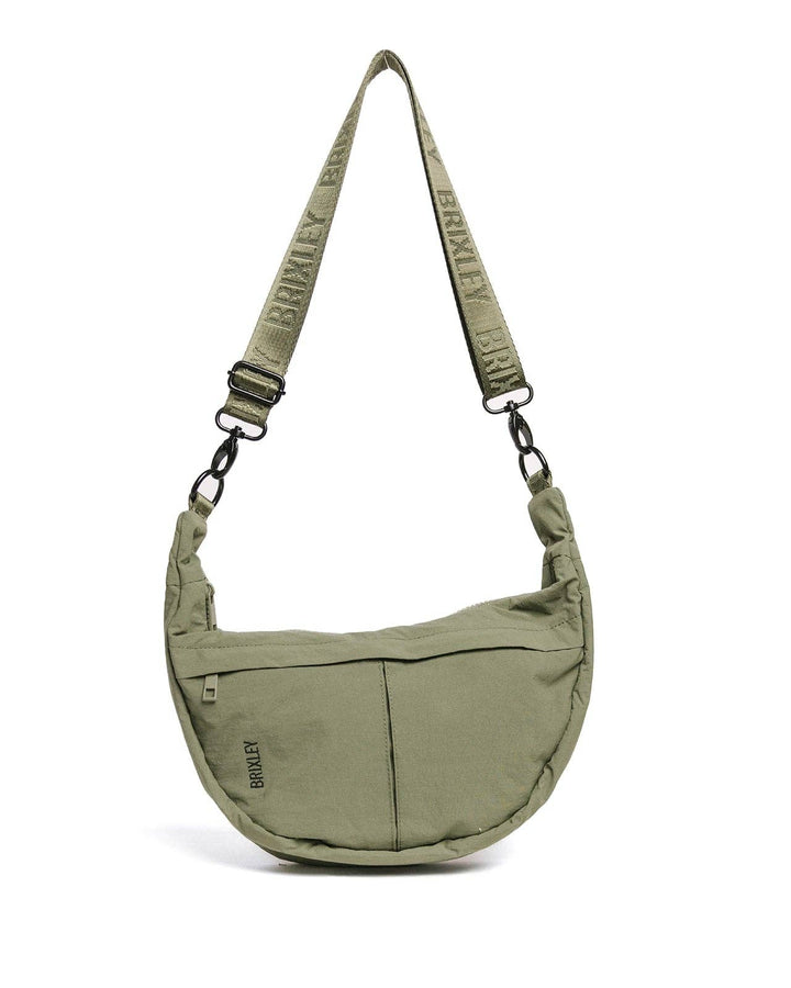 Brixley Crescent Bag - Basil