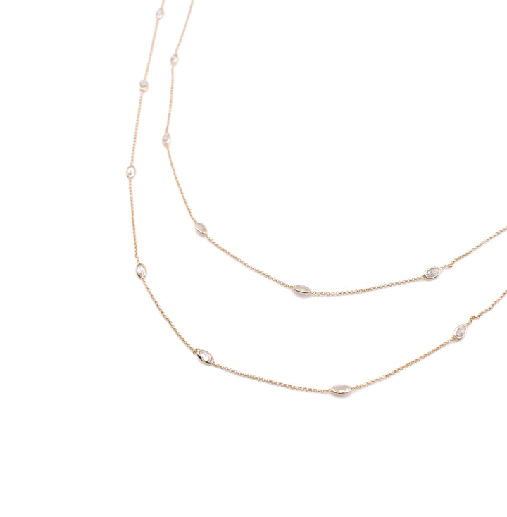 Haven CZ Bead Necklace