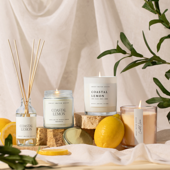 Coastal Lemon Soy Candle