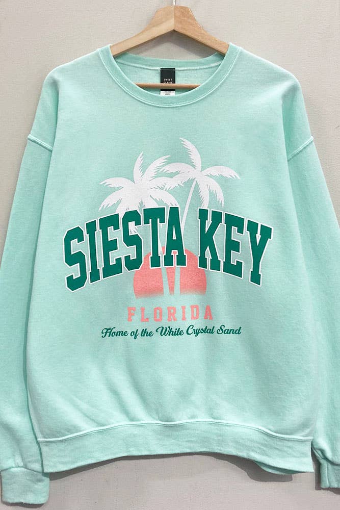 Siesta Key Tropical Sweatshirt