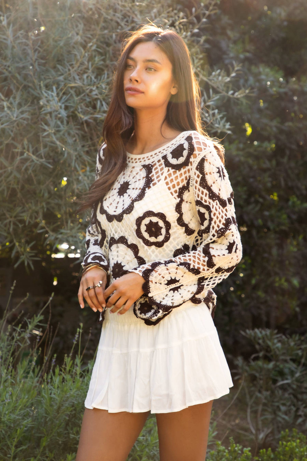 Colette Mandala Crochet Top