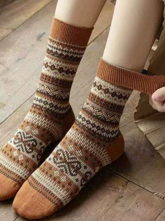 Nordic Knit Socks