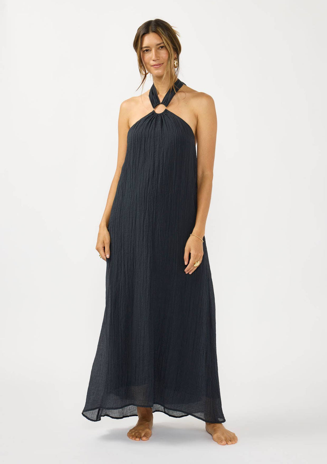 Monaco Maxi Halter Dress