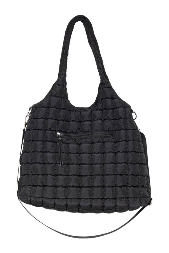 On The Go Large Quilted Puffer Bag