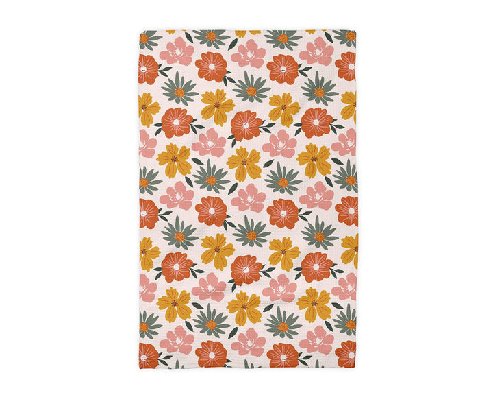 Floral Foliage Kitchen Towel - multi