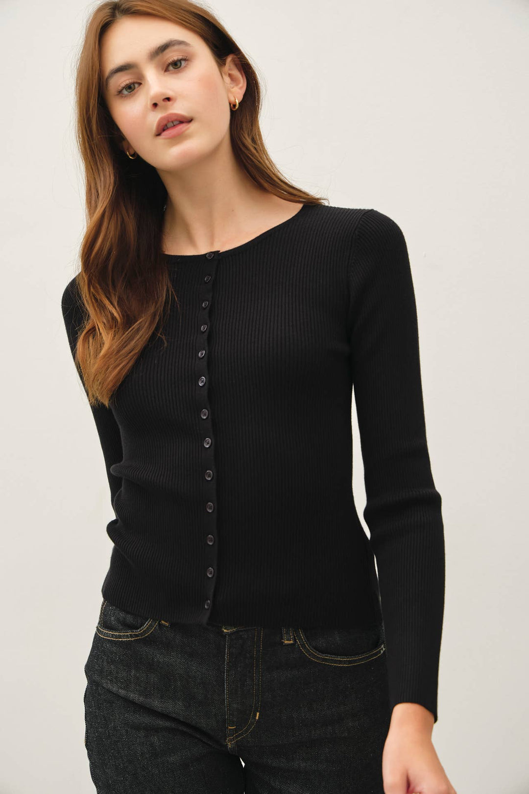 Taylor Ribbed Cardigan